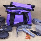 HILASON HORSE STABLE KIDS GROOMING TOTE KIT CARE CLEAN 10 PCS PALM COMFORT TOOLS
