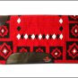 HILASON WESTERN LEATHER HEADSTALL BREAST COLLAR SADDLE PAD BLANKET BROWN RED