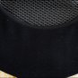 FLEECE SADDLE SEAT COVER WHITE WITH BLACK NEOPRENE BACK
