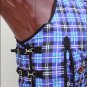 84" HILASON 1200D RIPSTOP WATERPROOF TURNOUT HORSE WINTER SHEET PURPLE BLUE