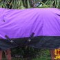 81" HILASON 600D WINTER WATERPROOF POLY TURNOUT HORSE BLANKET PURPLE BLACK