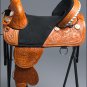 T101BZS-F CLASSIC HILASON TREELESS WESTERN TRAIL BARREL RACING LEATHER SADDLE 15