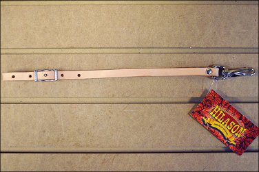 HILASON WESTERN TACK CINCH CONNECTOR RUSSET LEATHER STRAP 1/2 X 18 inch