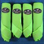MED PROFESSIONAL CHOICE SPORTS MEDICINE HORSE BOOTS LIME GREEN 4 PACK
