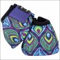 SMALL CLASSIC EQUINE HORSE LEG 2520D SOFT DYNO HIDE NO TURN BELL BOOTS PEACOCK