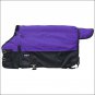 SMALL PURPLE TOUGH-1 MED/HEAVYWEIGHT 600D WATERPROOF POLY FOAL HORSE BLANKET