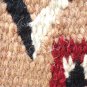 FEP282 MADE IN USA HILASON WESTERN WOOL FELT SADDLE BLANKET PAD BEIGE BLACK