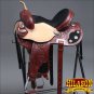 TT203M 15" HILASON WESTERN FLEX TREE BARREL RACING TRAIL RIDING HORSE SADDLE