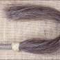 TAN WEAVER TACK WESTERN NYLON SPLIT HORSE REINS WITH HORSEHAIR TASSEL