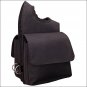 BROWN NYLON POMMEL HORSE SADDLE BAG WESTERN TACK BY WEAVER LEATHER