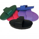 HILASON RED CURRY LARGE RUBBER HORSE GROOMING TACK WESTERN 1 pc.