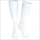 10-12 HORZE COMPETITION FIBER COTTON MIX NYLON BAMBOO RIDER SOCKS PAIR WHITE