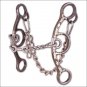 CLASSIC EQUINE BARREL BIT SHORT SHANK THICK TWISTED MOUTH WIRE