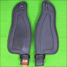 R0100BK HILASON REPLACEMENT LEATHER FENDERS HORSE ENDURANCE SADDLE BLACK ADULT