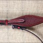 HILASON WESTERN HAND TOOL LEATHER HORSE HEADSTALL BRIDLE BREAST COLLAR MAHOGANY