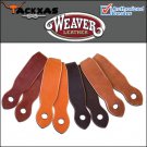 WEAVER ENGLISH BRIDLE LEATHER SINGLE PLY SLOBBER STRAPS TACK HORSE