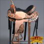 TT200V1 HILASON WESTERN FLEX TREE BARREL RACING TRAIL RIDING SADDLE 14" 15" 16"