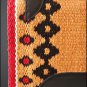 MADE IN USA HILASON WESTERN WOOL SHOCK BUSTER SADDLE BLANKET PAD CRIMSON BROWN