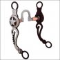 HILASON STAINLESS STEEL CURB HORSE BIT CORRECTION MOUTH WITH COPPER ROLLER