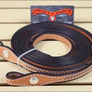 WESTERN TACK HORSE SPLIT REINSILVER SPOTS BY CIRCLE Y