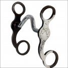 METALAB SANTA FE COLLECTION PONY LOW PORT HORSE BIT WITH PISTOLS DESIGN