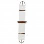 34 inch WEAVER LEATHER HORSE TACK WHITE RAYON 15 STRAND CINCH