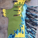 CH952-F HILASON LARGE JUNIOR CHILD RODEO BRONC BULL RIDING SHOW LEATHER CHAPS