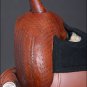TO106-F HILASON TREELESS WESTERN TRAIL BARREL RACING SADDLE 17"