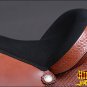 TO106-F HILASON TREELESS WESTERN TRAIL BARREL RACING SADDLE 17"
