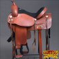 TO106-F HILASON TREELESS WESTERN TRAIL BARREL RACING SADDLE 17"