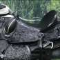 WD005BK-F HILASON BIG KING WESTERN WADE RANCH ROPING COWBOY TRAIL SADDLE 15"