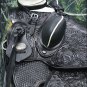 WD005BK-F HILASON BIG KING WESTERN WADE RANCH ROPING COWBOY TRAIL SADDLE 15"
