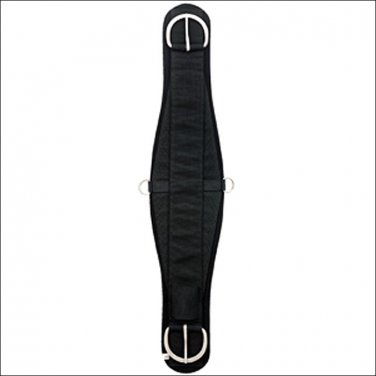 34 inch WEAVER LEATHER BLACK HORSE TACK NEOPRENE ROPER CINCH