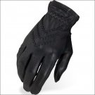 SIZE 06 BLACK HERITAGE TRADITIONAL SHOW RIDING GLOVES HORSE EQUESTRIAN