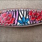S510 NEW HILASON WESTERN HAND PAINT LEATHER HORSE BRIDLE HEADSTALL BREAST COLLAR
