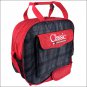 CLASSIC EQUINE SINGLE COMPARTMENT NYLON BASIC PADDED STRAP ROPE BAG PLAID RED