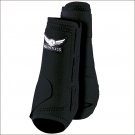SMALL RELENTLESS ALL AROUND EQUINE HORSE LEG SPORT FRONT BOOTS BLACK