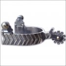 PROFESSIONAL CHOICE WESTERN DECORATIVE COWBOY SPUR WITH CHAP GUARD