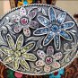 40in. TONY LAMA COUNTRY GARDEN LADIES FLORAL TOOLED LEATHER BELT WESTERN COWGIRL