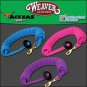 3/4x25ft WEAVER COTTON ROUND HORSE LUNGE LINE W/ RUBBER STOPPER BRASS SNAP