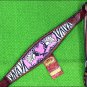 M21 HILASON WESTERN ZEBRA LEATHER HORSE BREAST COLLAR MAHOGANY ANGEL CROSS GUN
