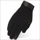 10 SIZE HERITAGE TACKIFIED PERFORMANCE RIDING GLOVES HORSE EQUESTRIANS BLACK