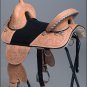 TW101-F HILASON TREELESS WESTERN TRAIL BARREL RACING LEATHER HORSE SADDLE 17"