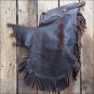 CK310-F HILASON YOUTH PRO RODEO BRONC BULL-RIDING SMOOTH LEATHER CHINKS CHAPS
