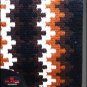 MADE IN USA FE131 HILASON WESTERN WOOL FELT SADDLE BLANKET PAD BLACK BROWN WHITE