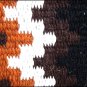 MADE IN USA FE131 HILASON WESTERN WOOL FELT SADDLE BLANKET PAD BLACK BROWN WHITE