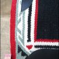 MADE IN USA FE225 HILASON WESTERN WOOL FELT SADDLE BLANKET PAD BLACK RED WHITE