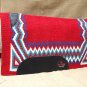 MADE IN USA FE275-F HILASON WESTERN FELT SADDLE BLANKET PAD RED BLUE WHITE
