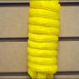 NEON LEMON HORSE TACK BRAIDED POLY LEAD ROPE W/ BUFFALO SNAP SOLID 5/8 X 9