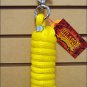 NEON LEMON HORSE TACK BRAIDED POLY LEAD ROPE W/ BUFFALO SNAP SOLID 5/8 X 9